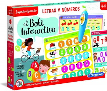 BOLI INTERACTIVO LETRAS Y NUMEROS CLEMENTONI 55319