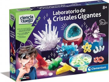 LABORATORIO CRISTALES GIGANTES CLEMENTONI 55322