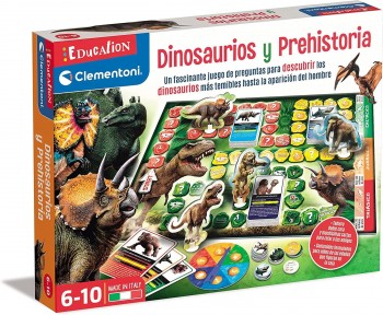 JUEGO DINOSAURIOS Y PREHISTORIA CLEMENTONI 55494