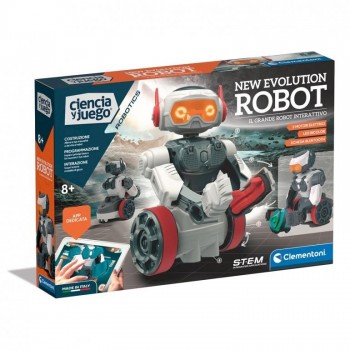 EVOLUTION ROBOT PROGRAMABLE INTERACTIVO CLEMENTONI 55512