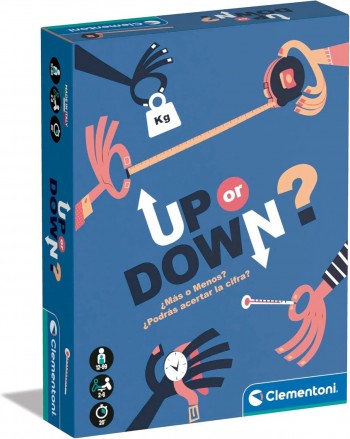 JUEGO UP OR DOWN CLEMENTONI 55554