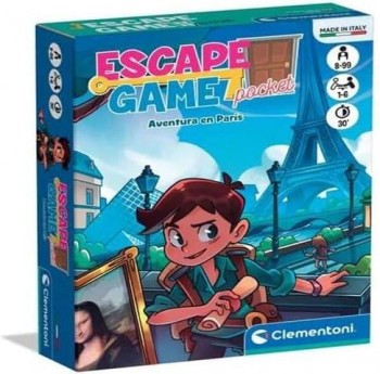 ESCAPE GAME AVENTURA EN PARIS CLEMENTONI 55613