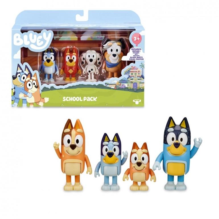 BLUEY PACK 4 FIGURAS -PARTYTUYYO JUGUETES