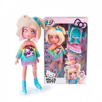 MUÑECA HELLO KITTY FASHION UNICOM FAMOSA