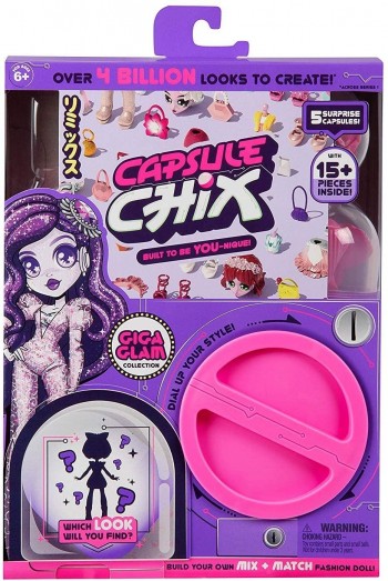 CAPSULE CHIX CREA TU MUÑECA AZUL FAMOSA 700015397