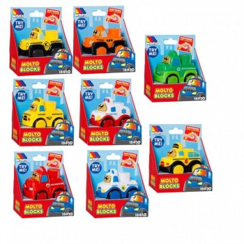 SURTIDO DE COCHES BLOCKS LUZ Y SONIDO MOLTO 19450
