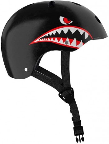 CASCO DEPORTE NEGRO TIBURON MOLTO 20231