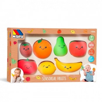 SET 7 FRUTAS SENSORIALES BEBE MOLTO 25574