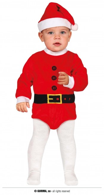 DISFRAZ BODY PAPA NOEL INFANTIL GUIRCA 44055