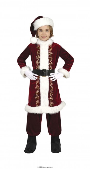 DISFRAZ PAPA NOEL GRANATE INFANTIL GUIRCA 44078