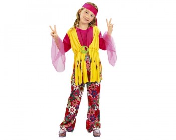 DISFRAZ HIPPIE CHICA INFANTIL BT