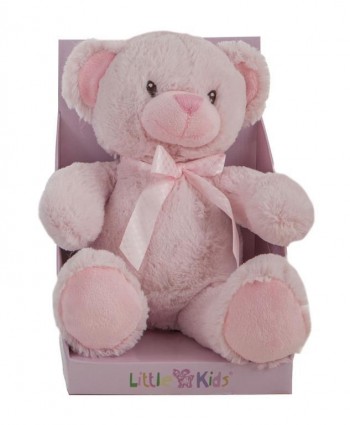 PELUCHE OSO ROSA BABY 42 CM EN CAJA LLOPIS 10543