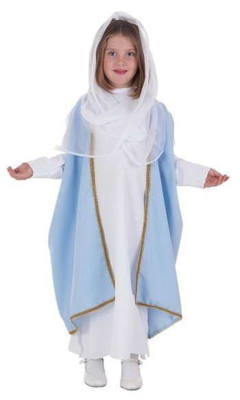 DISFRAZ VIRGEN AZUL INFANTIL 3-5 LLOPIS 3078