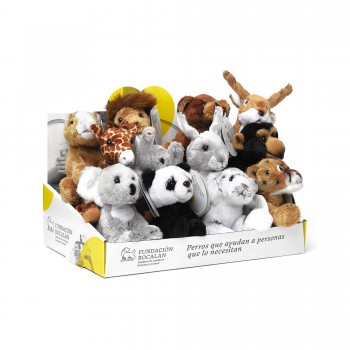 PELUCHE ANIMALES SURTIDOS SELVA 20CM BOCALAN