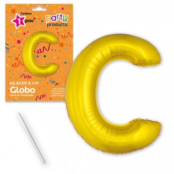 GLOBO LETRA -C- PARTY