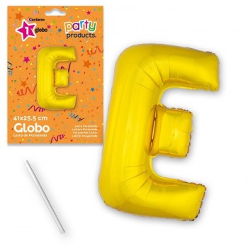 GLOBO LETRA -E- PARTY