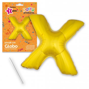 GLOBO LETRA -X- PARTY REF-68646