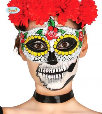 ANTIFAZ CATRINA DIA DE LOS MUERTOS GUIRCA 12907