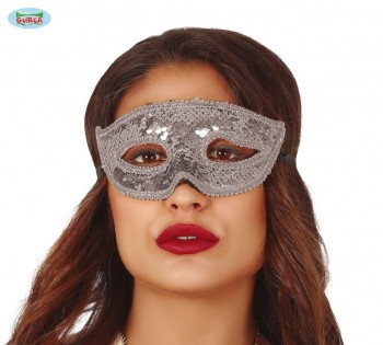 ANTIFAZ LENTEJUELAS PLATA GUIRCA 12952