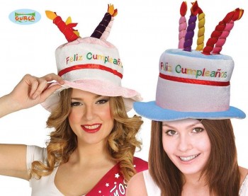 SOMBRERO FELIZ CUMPLEAÑOS GUIRCA 13941