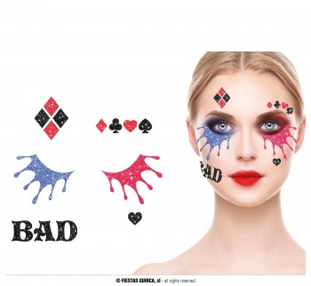 JOYAS FACIALES HARLEY QUINN GUIRCA 15860