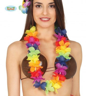 COLLAR HAWAIANO MULTICOLOR GUIRCA 17259