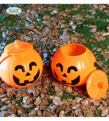 CALABAZA CESTO CON TAPA 17X14 CM GUIRCA 19556