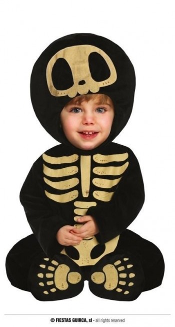 Z ONLINE DISFRAZ BABY SKELETON INFANTIL GUIRCA 76008