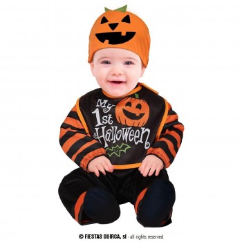 DISFRAZ CALABAZA HALLOWEEN BABY GUIRCA 76126