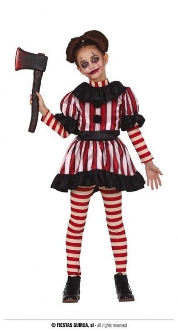 Z ONLINE DISFRAZ CLOWN GIRL INFANTIL GUIRCA 77025