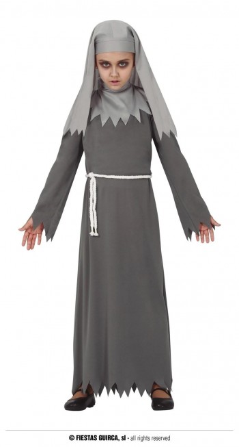 Z ONLINE DISFRAZ GOTHIC NUN INFANTIL GUIRCA  77057
