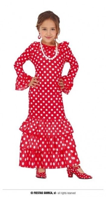 Z ONLINE DISFRAZ FLAMENCA INFANTIL GUIRCA 77194