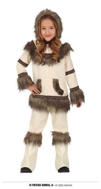 Z ONLINE DISFRAZ ESKIMO INFANTIL GUIRCA 77214