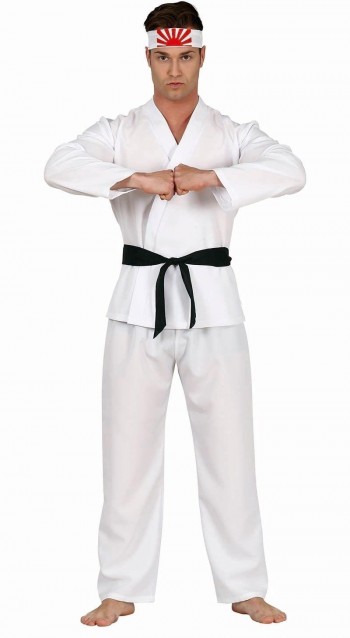 DISFRAZ KARATE BLANCO ADULTO T-L GUIRCA 79420