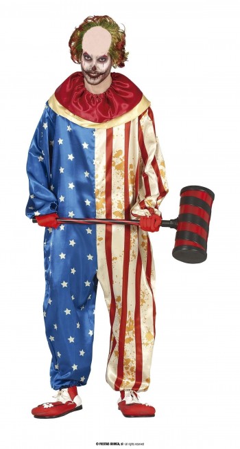 DISFRAZ PAYASO AMERICANO AD GUIRCA 79486