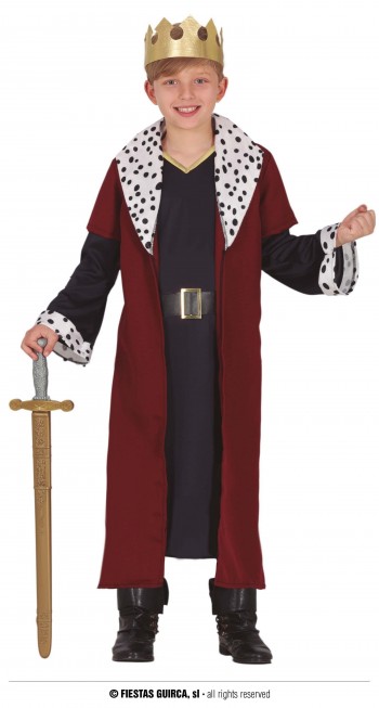 DISFRAZ REY MEDIEVAL INFANTIL GUIRCA 81174