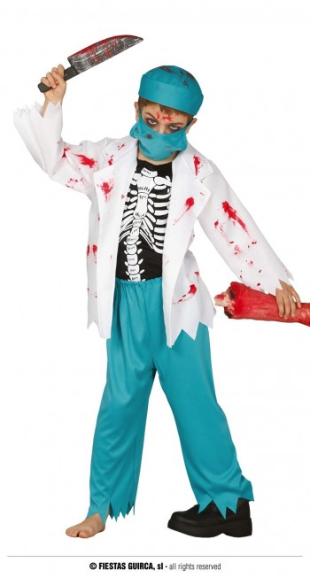 Z ONLINE DISFRAZ DOCTOR ZOMBIE INFANTIL GUIRCA 83147