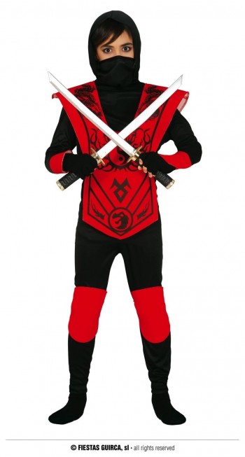 Z ONLINE DISFRAZ RED NINJA INFANTIL GUIRCA 83256