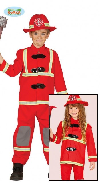 DISFRAZ BOMBERO INFANTIL GUIRCA REF-83354