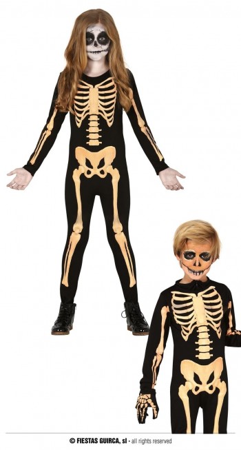 Z ONLINE DISFRAZ SKELETON INFANTIL GUIRCA  83493