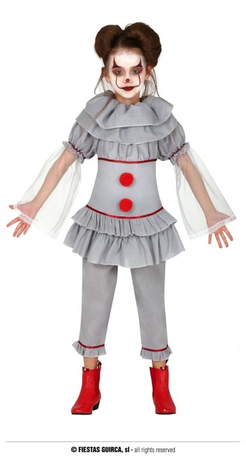 Z ONLINE DISFRAZ CRAZY CLOWN GIRL INFANTIL GUIRCA 83521