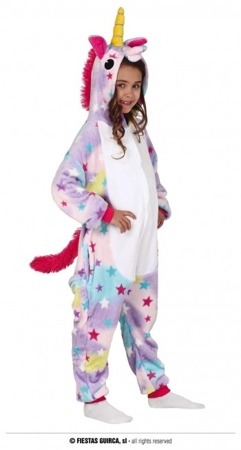 Z ONLINE DISFRAZ UNICORNIO KIGURUMIMI INFANTIL GUIRCA 83718