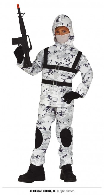 Z ONLINE DISFRAZ ARTIC SOLDIER INFANTIL GUIRCA 83725