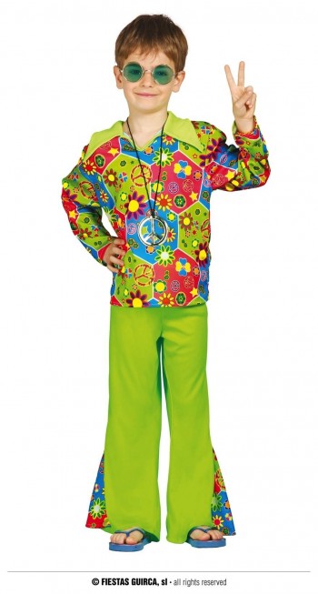 Z ONLINE DISFRAZ HIPPIE BOY INFANTIL GUIRCA 85603