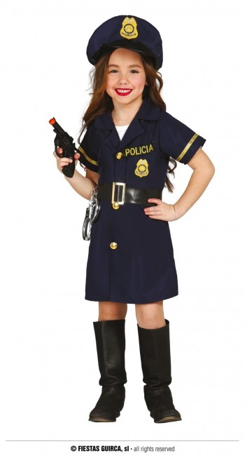 Z ONLINE DISFRAZ POLICE GIRL INFANTIL GUIRCA 85700