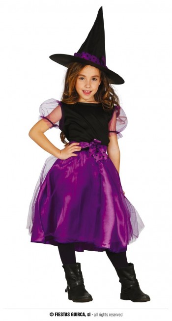 Z ONLINE DISFRAZ PURPLE WITCH INFANTIL GUIRCA  85771