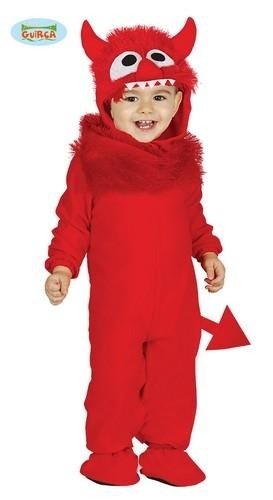 DISFRAZ MONSTRUO ROJO BABY INFANTIL GUIRCA