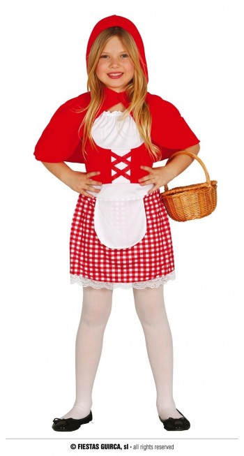 Z ONLINE DISFRAZ LITTLE RED GIRL CAPERUCITA INFANTIL GUIRCA 85922