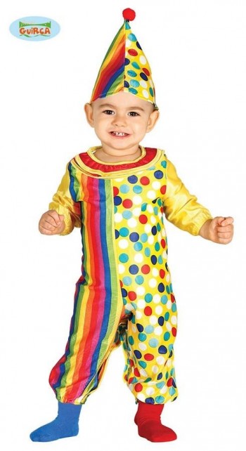 DISFRAZ PAYASO BABY INFANTIL GUIRCA 85972