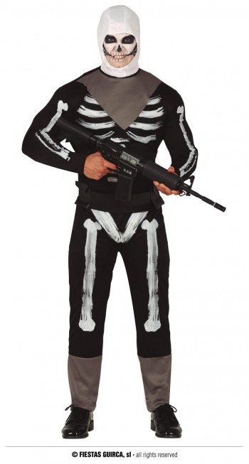 Z ONLINE DISFRAZ SKELETON SOLDIER ADULTO GUIRCA 86659